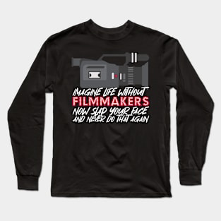 Funny Filmmaker Movie Director Long Sleeve T-Shirt